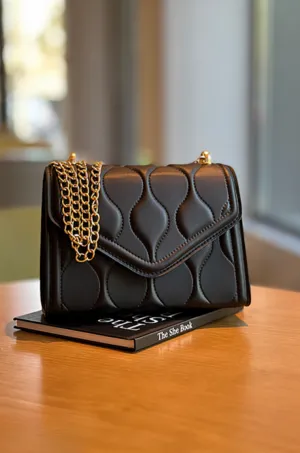Belle Veloire Bag - Quilted Crossbody Bag for Woman