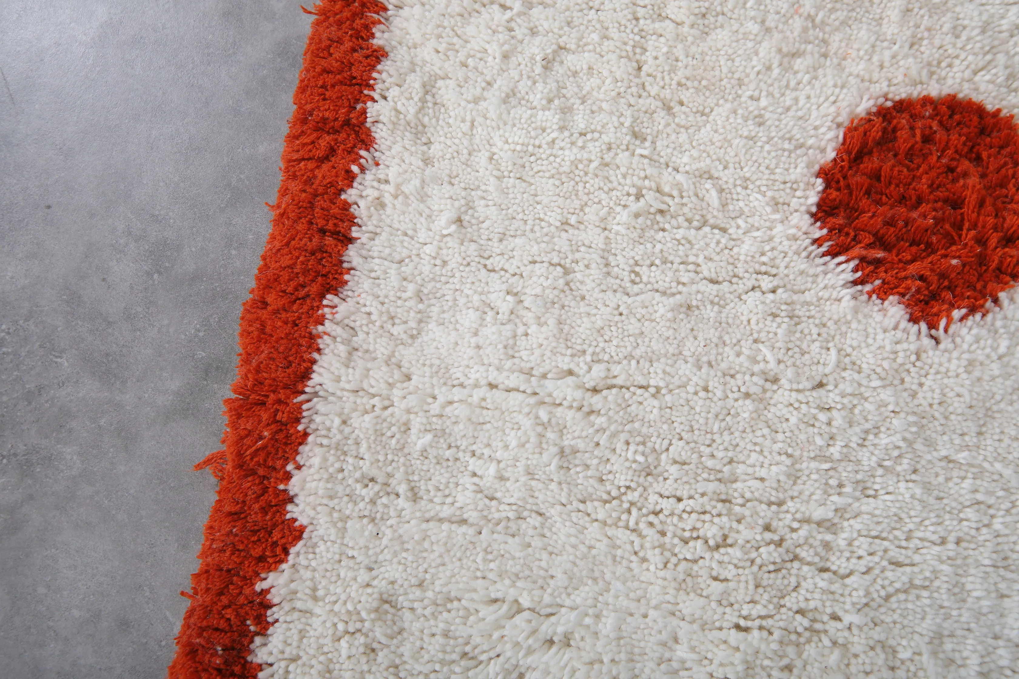 Beni ourain rug - Moroccan custom rug - Hand knotted berber rug