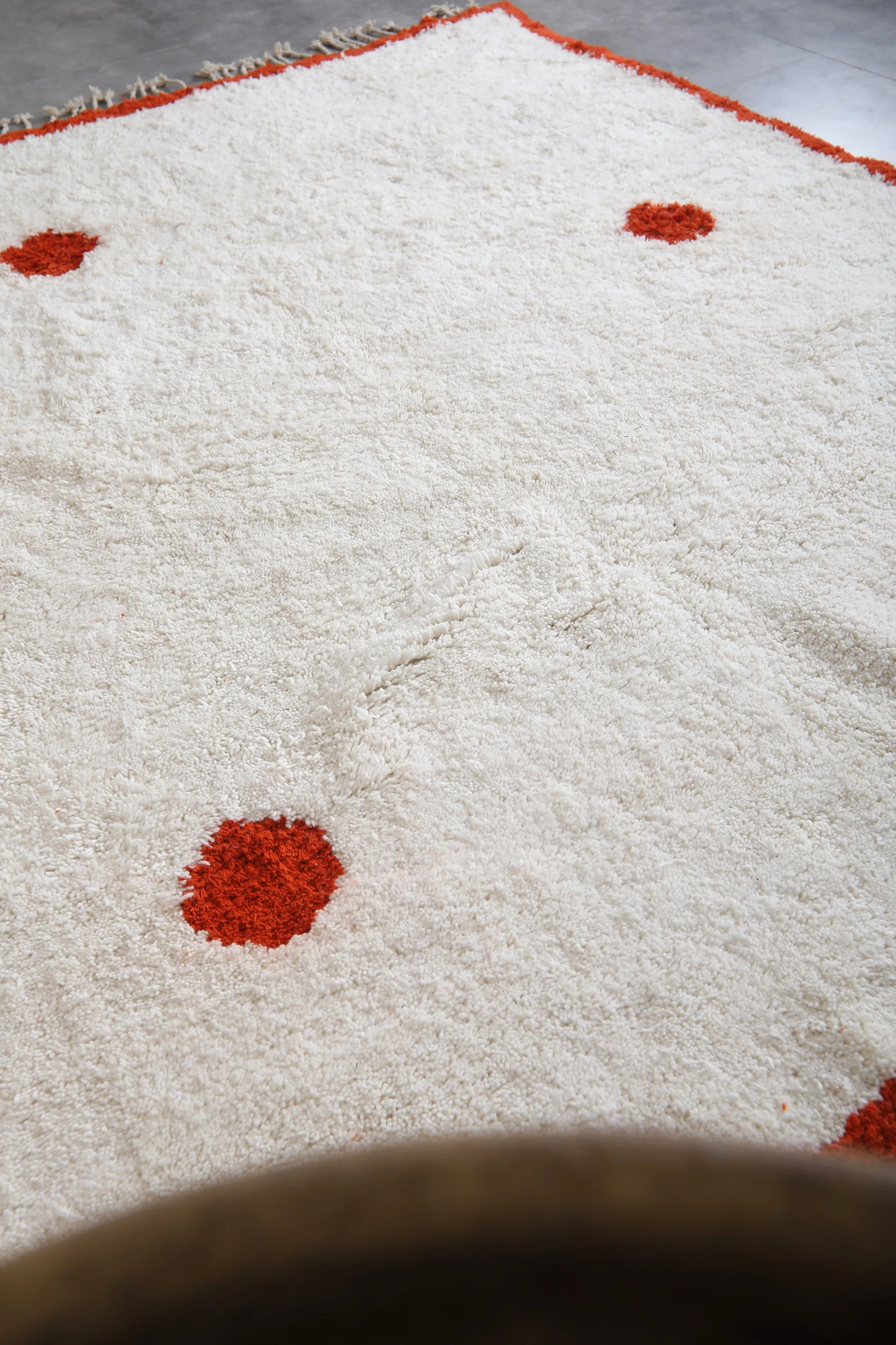Beni ourain rug - Moroccan custom rug - Hand knotted berber rug