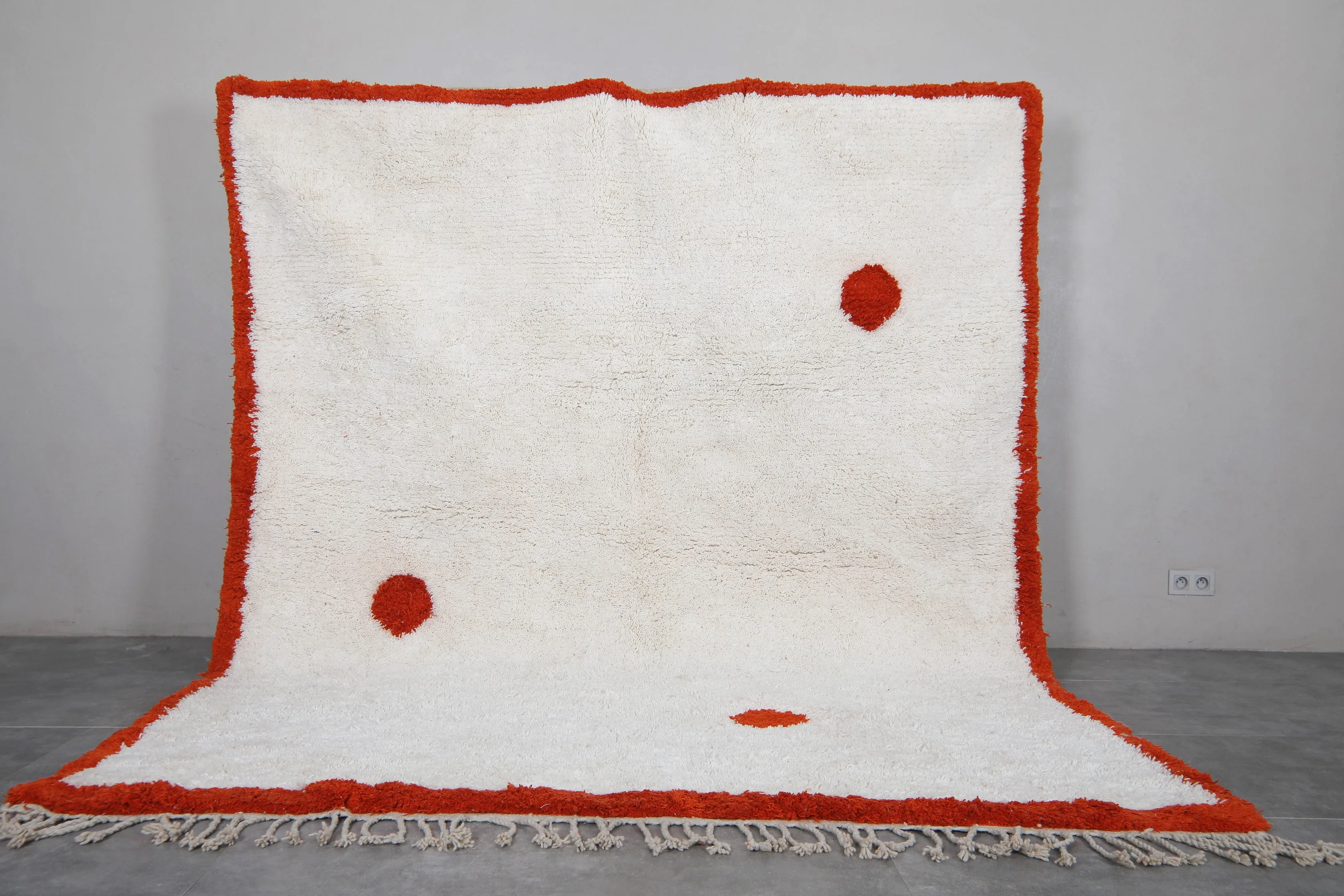 Beni ourain rug - Moroccan custom rug - Hand knotted berber rug