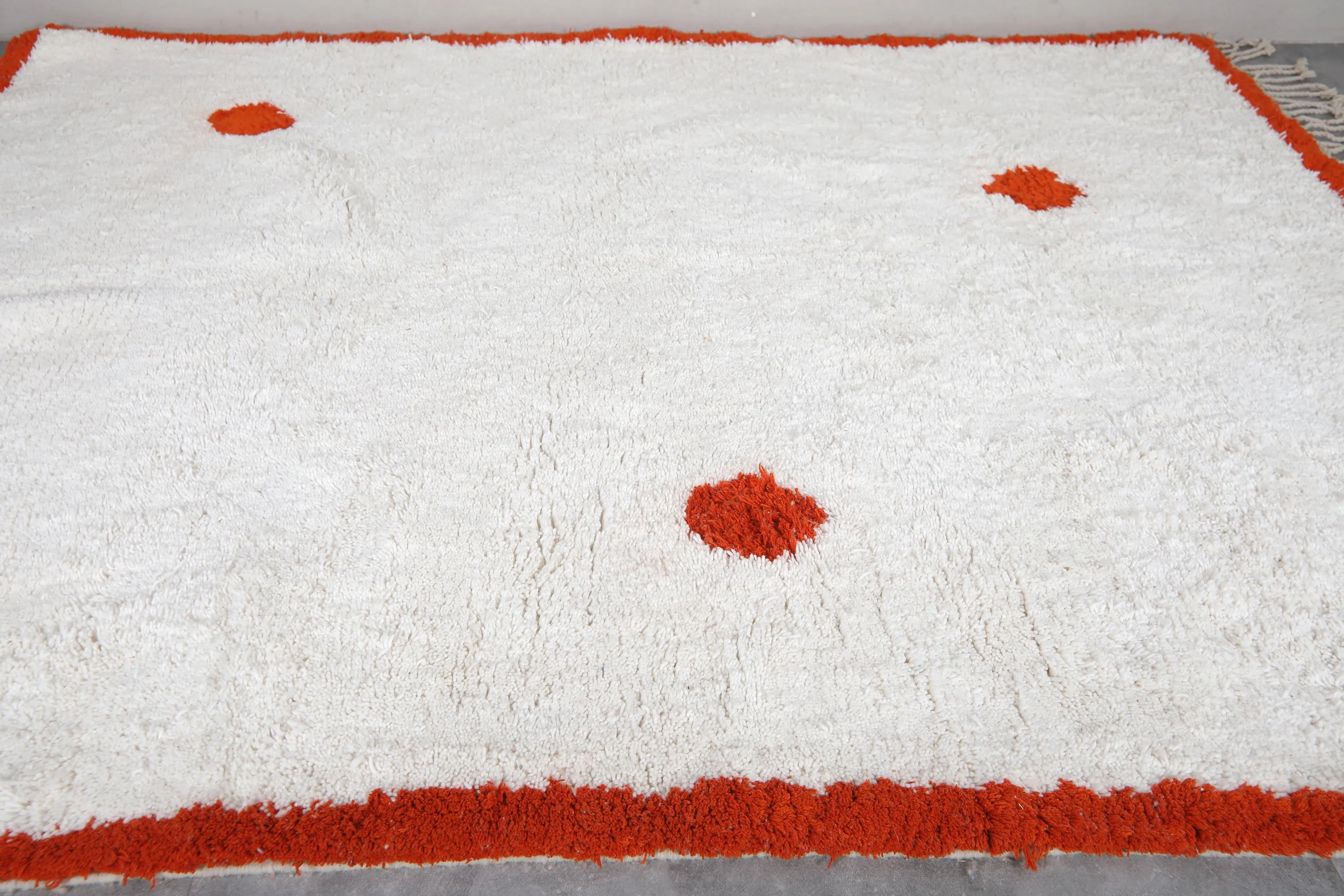 Beni ourain rug - Moroccan custom rug - Hand knotted berber rug