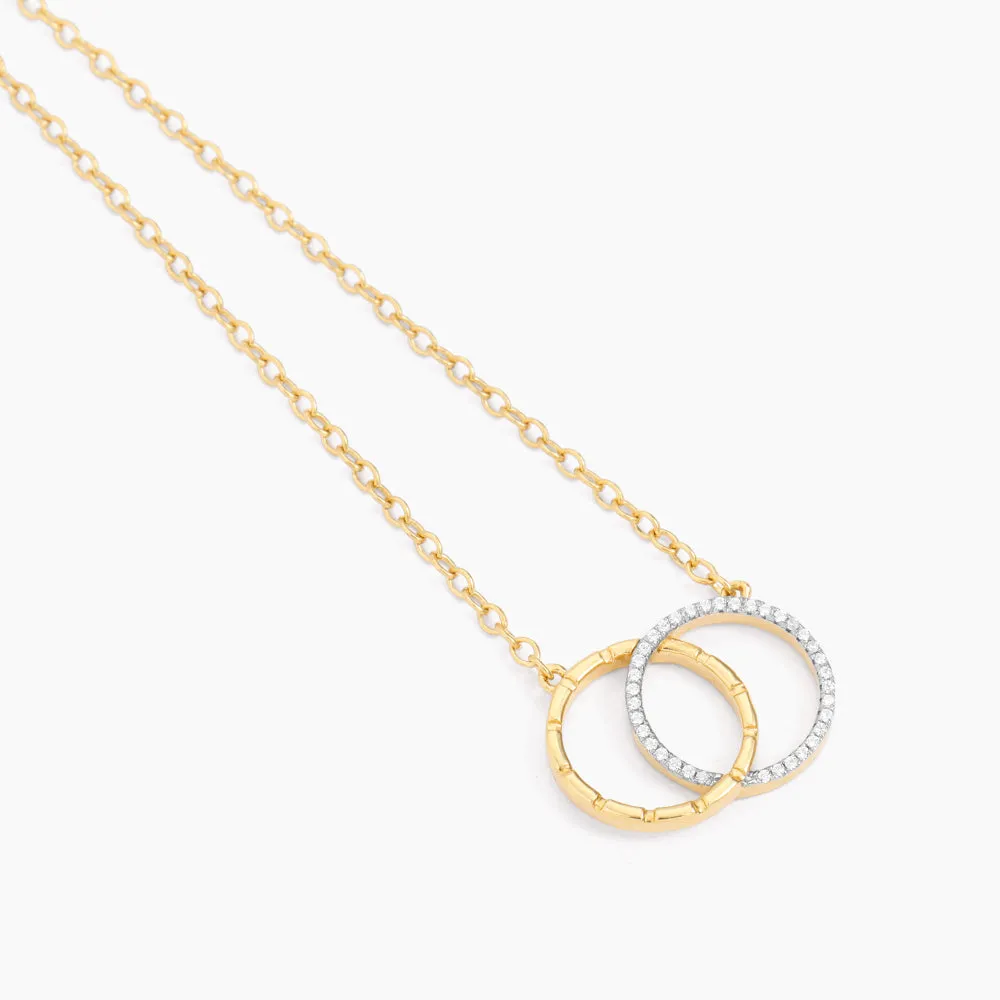 Best of Both Worlds Pendant Necklace