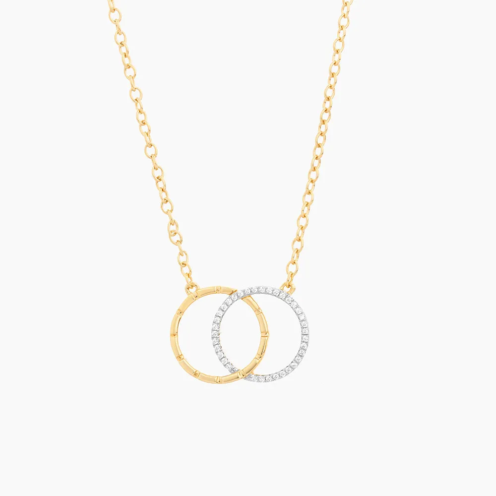 Best of Both Worlds Pendant Necklace