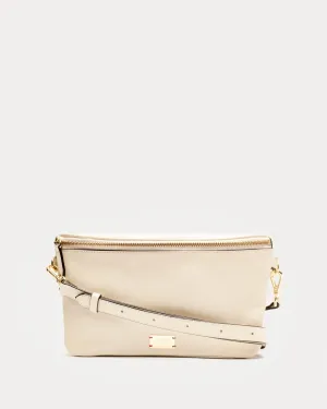Billie Sling Bag - Crinkled Leather Oyster