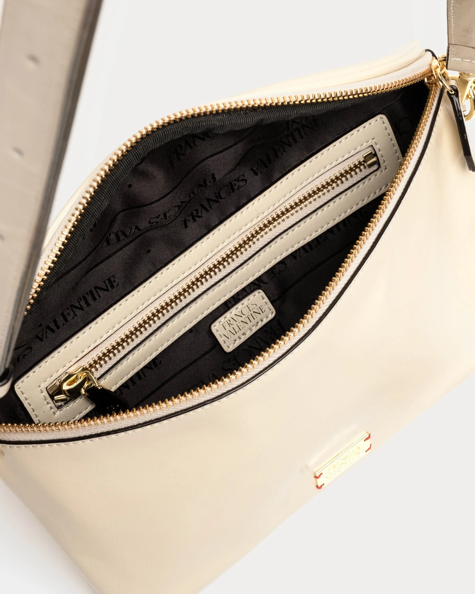 Billie Sling Bag - Crinkled Leather Oyster