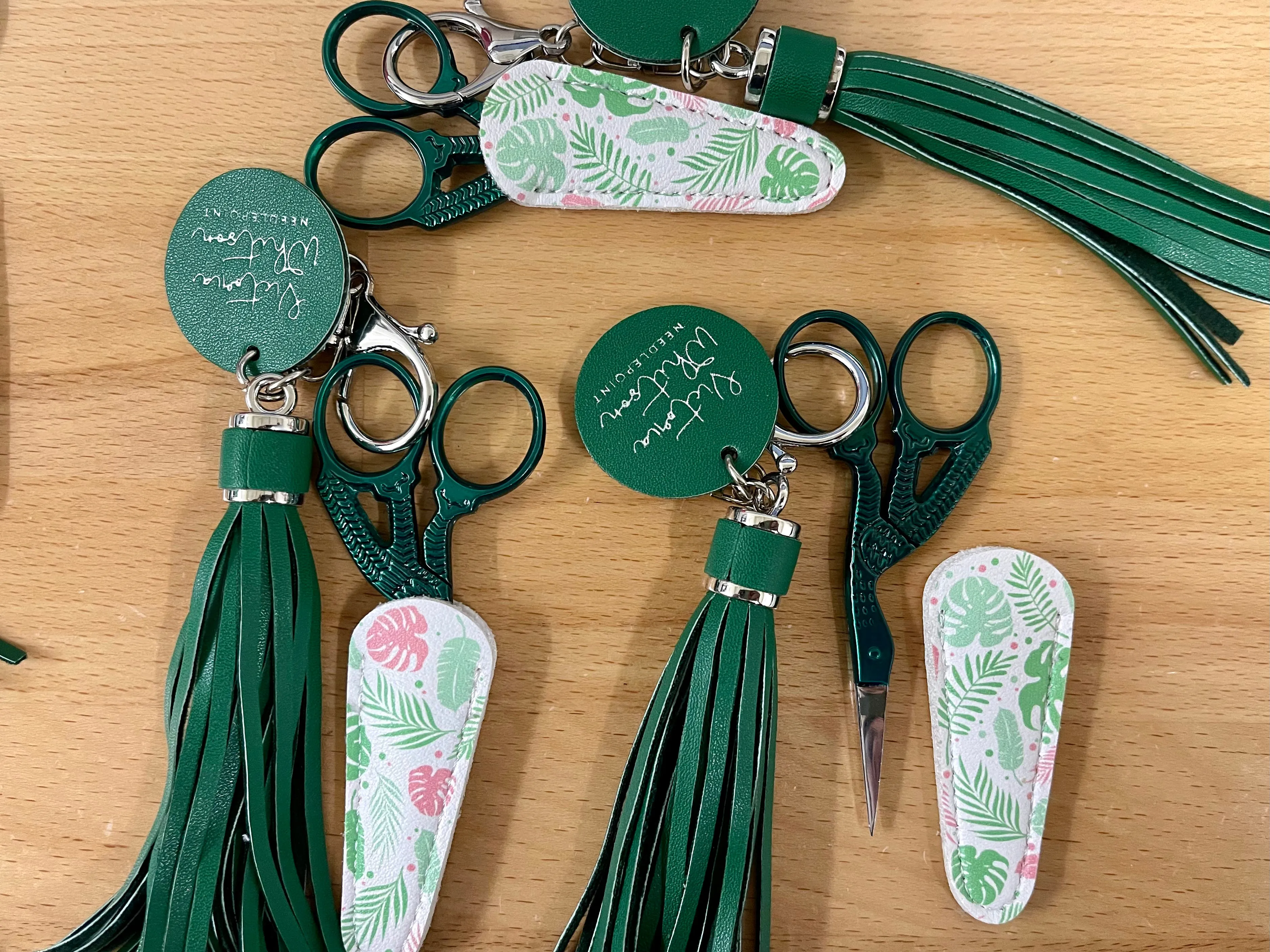 Bird Scissors with Tassel Fob by Victoria Whitson