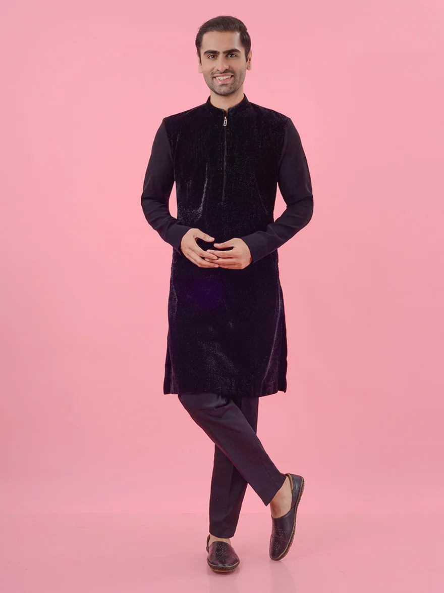 Black Kurta Pajama | TULA