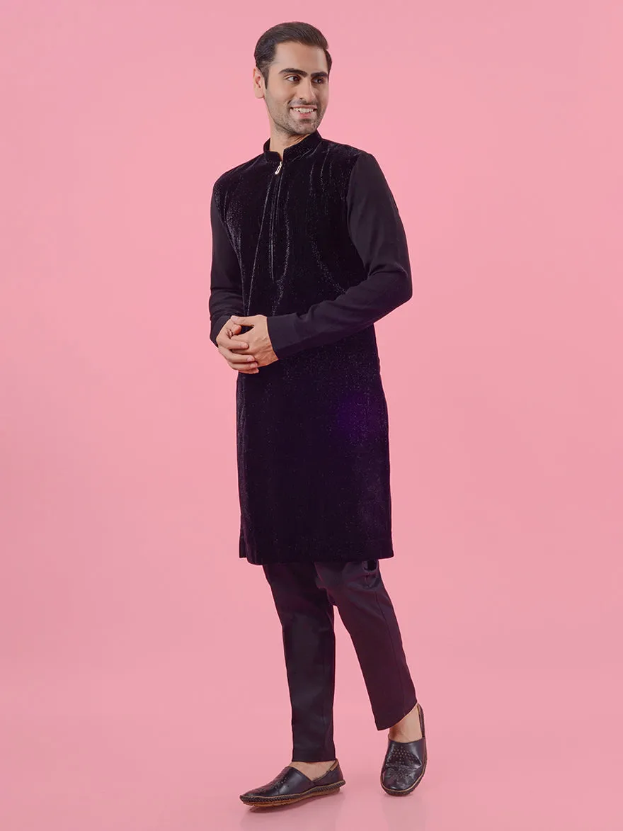 Black Kurta Pajama | TULA