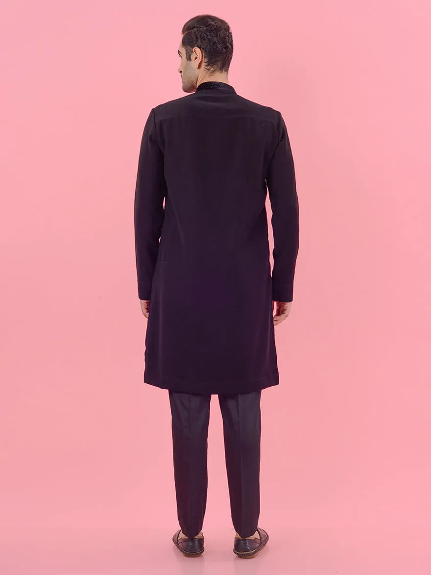 Black Kurta Pajama | TULA