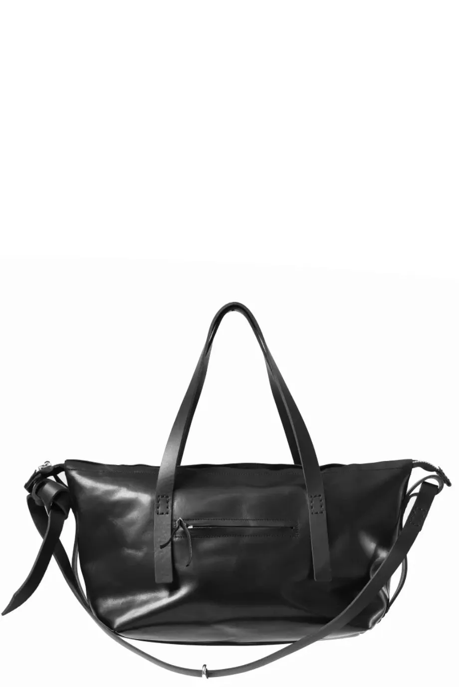Black Leather Bag 24H