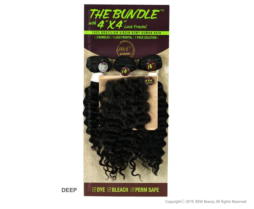 Bohemian 3 pcs  Lace frontal closure