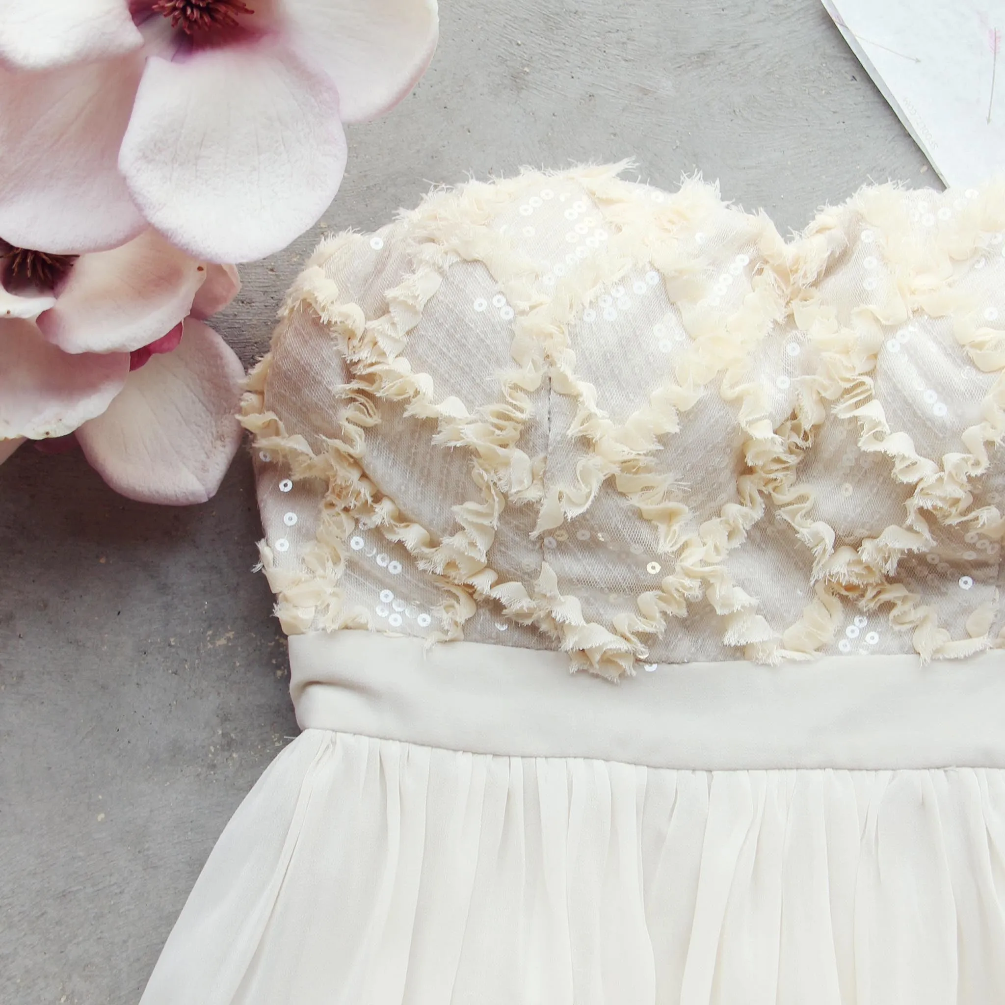 Bohemian Bloom Party Dress