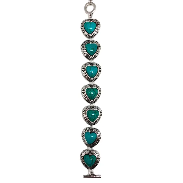 Bohemian Hearts Statement Bracelet - Assorted Colors
