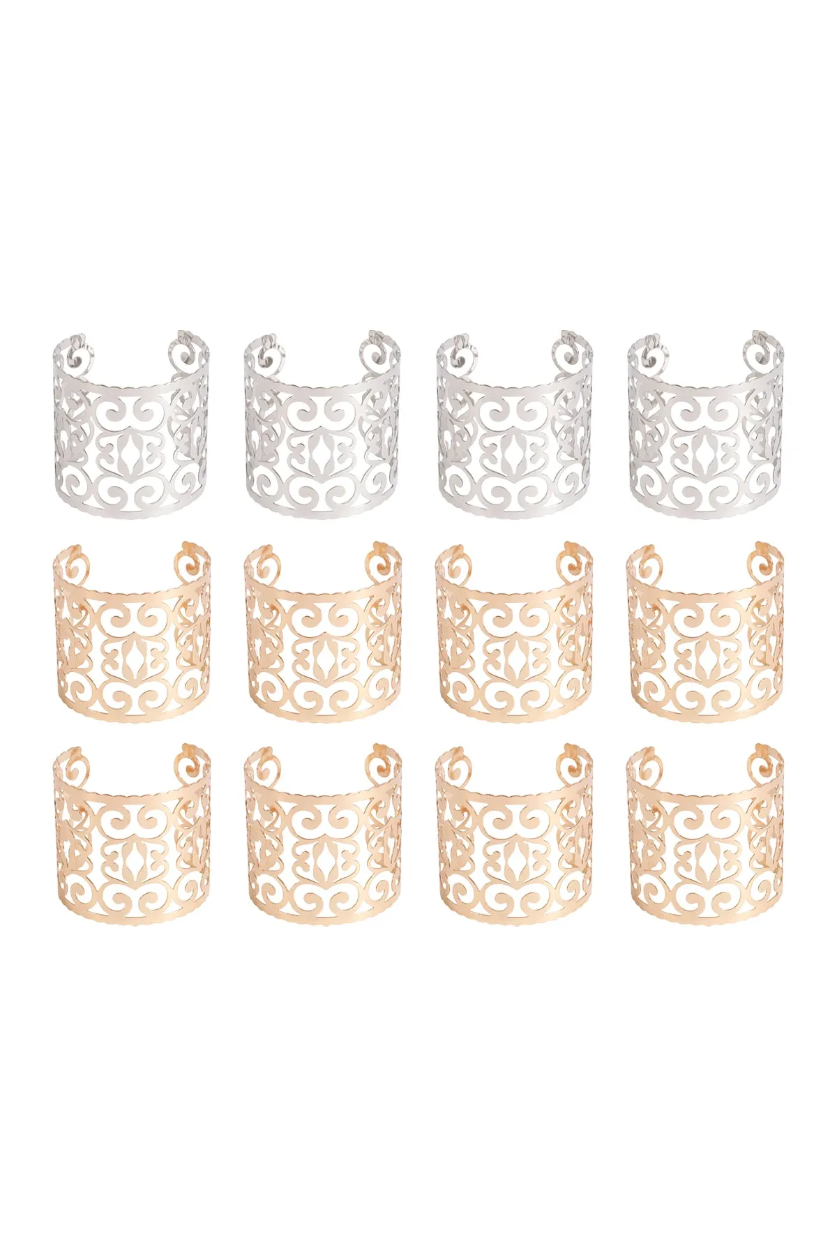BOHO PATTERN CUFF BRACELET