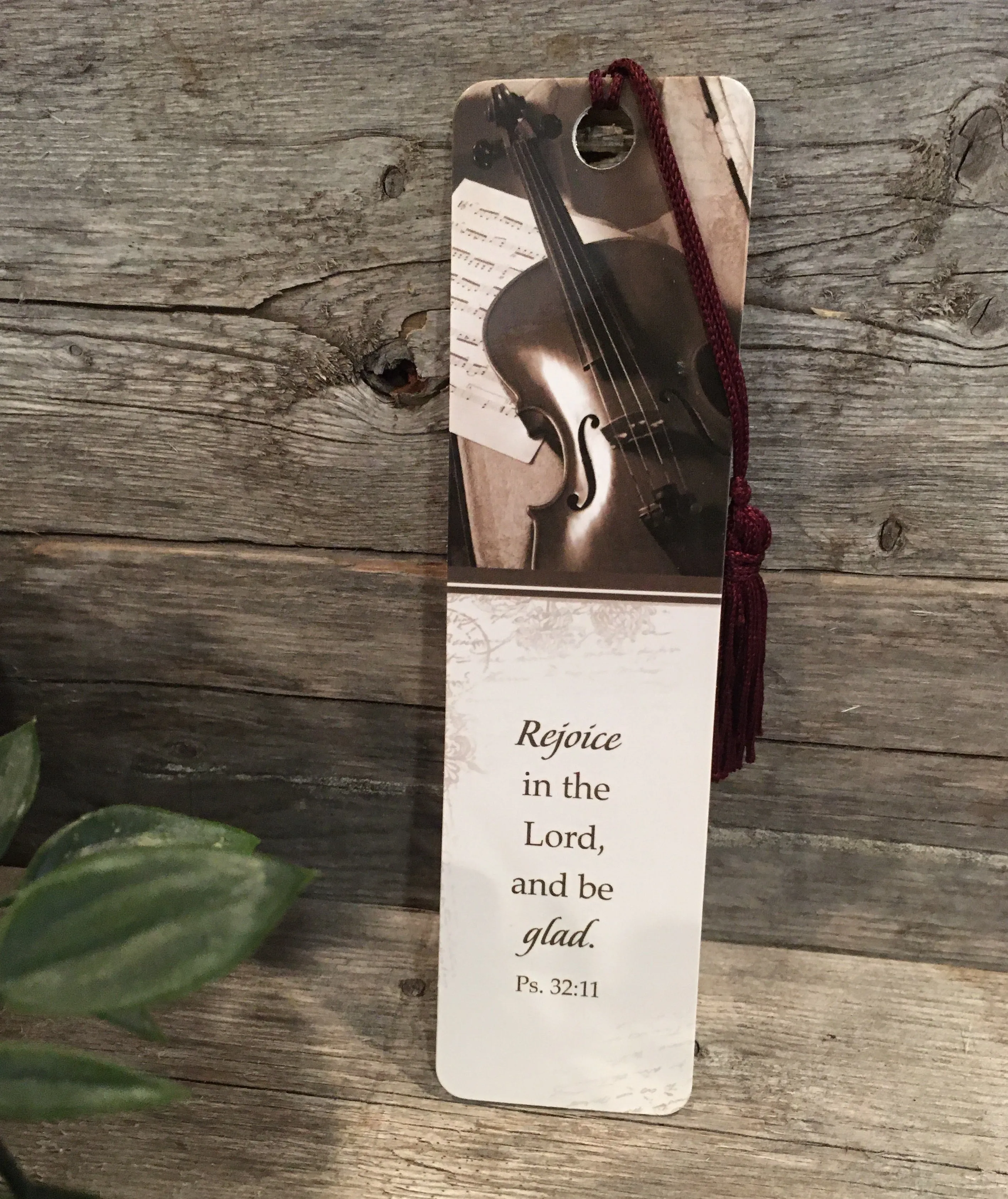 Bookmark: Psalm 32:11