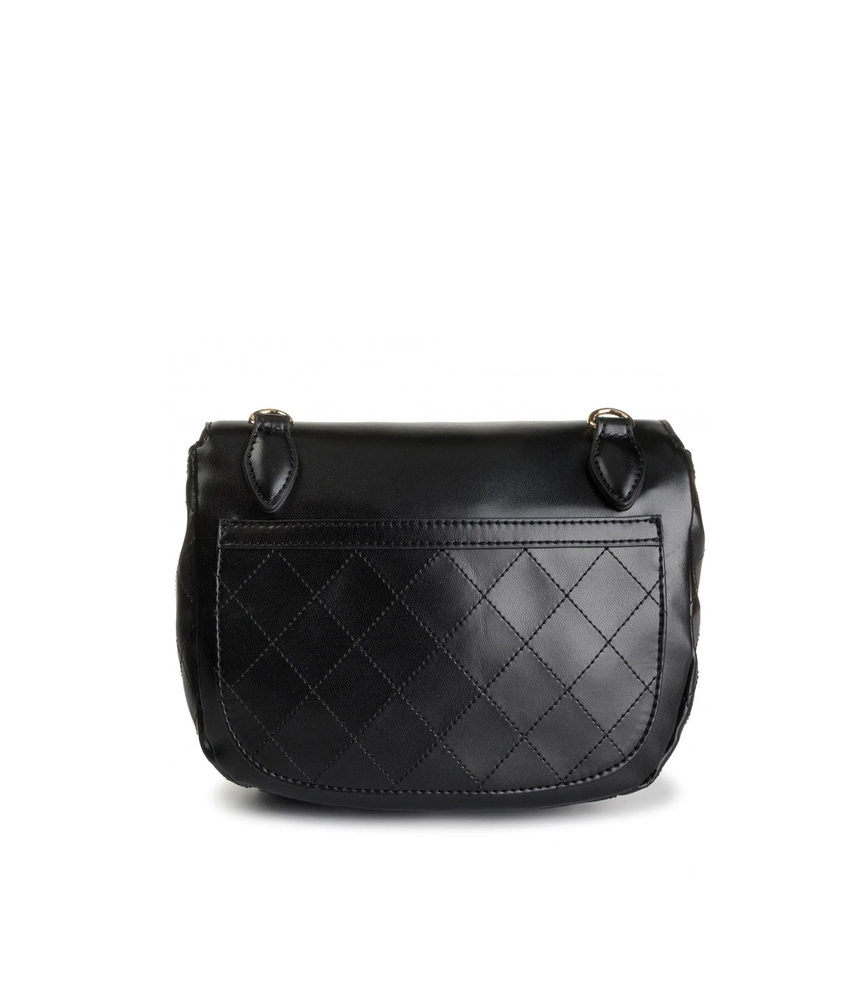 Borsa Quilted Nappa Pu - Nero