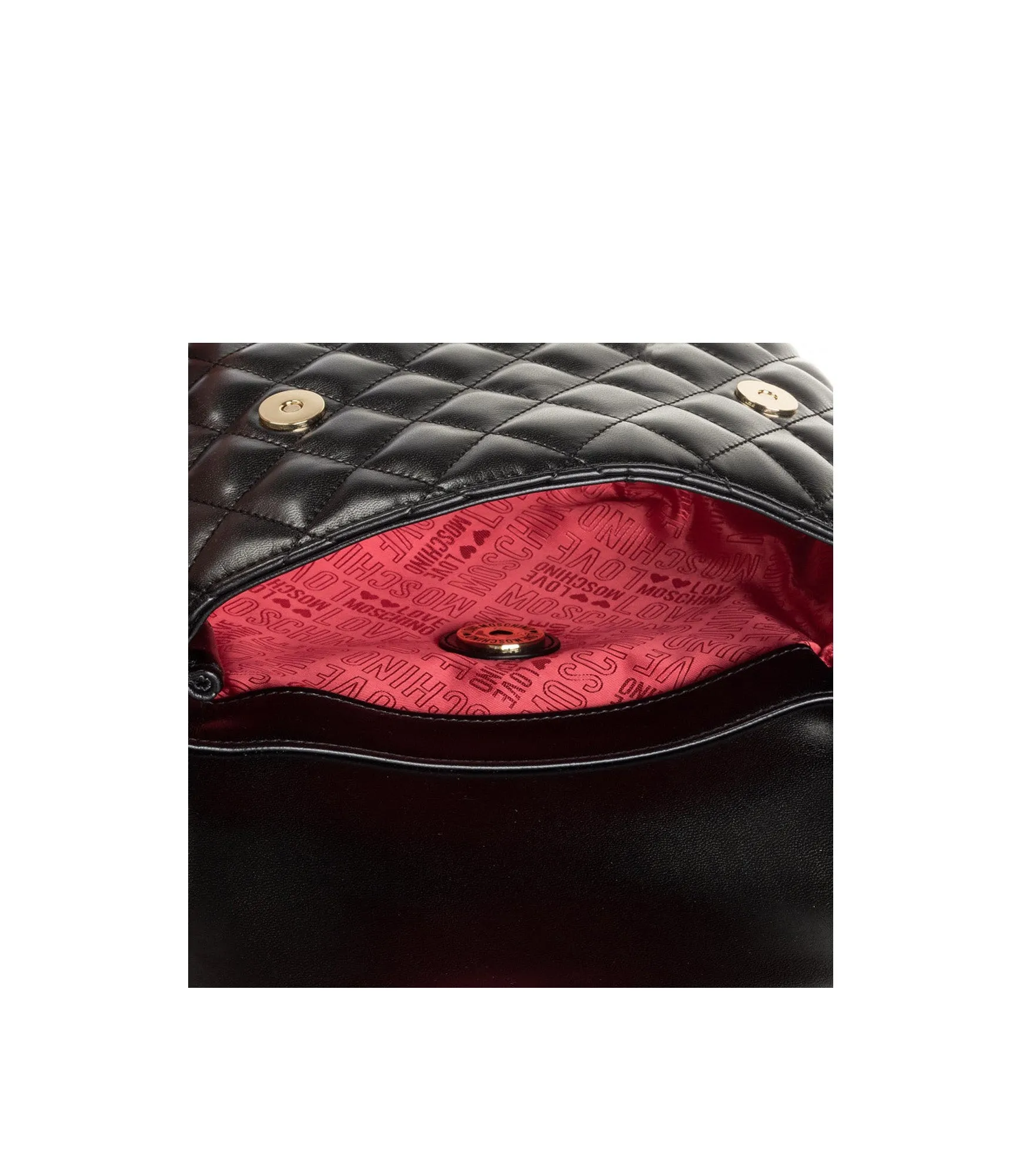 Borsa Quilted Nappa Pu - Nero