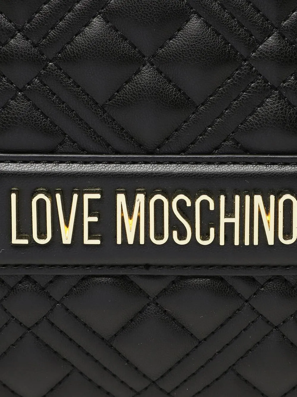 Borsa Quilted Pu - Nero