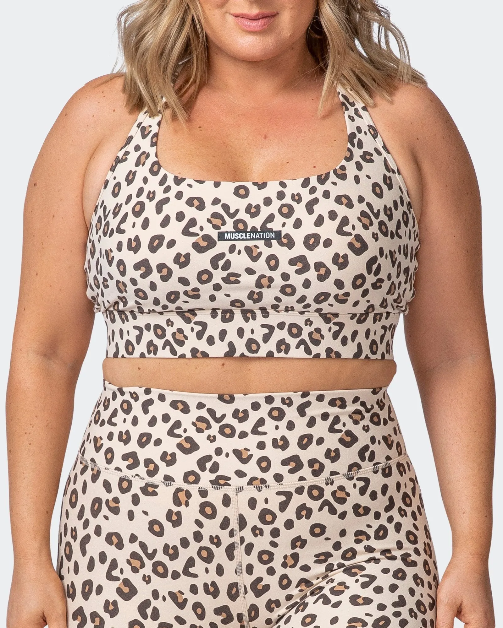 Brace Yourself Bra - Cheetah Print