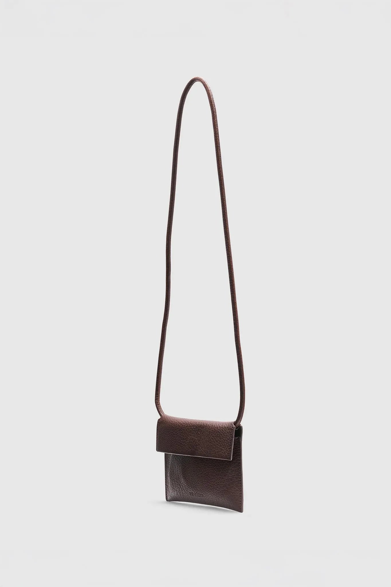 Brie Leon Pocket Bag Chocolate Nappa