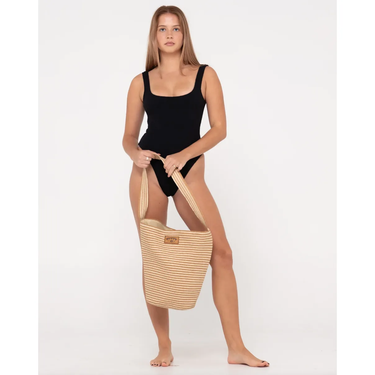 Brighton Straw Beach Bag