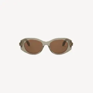 Brown Serpenti Sunglasses