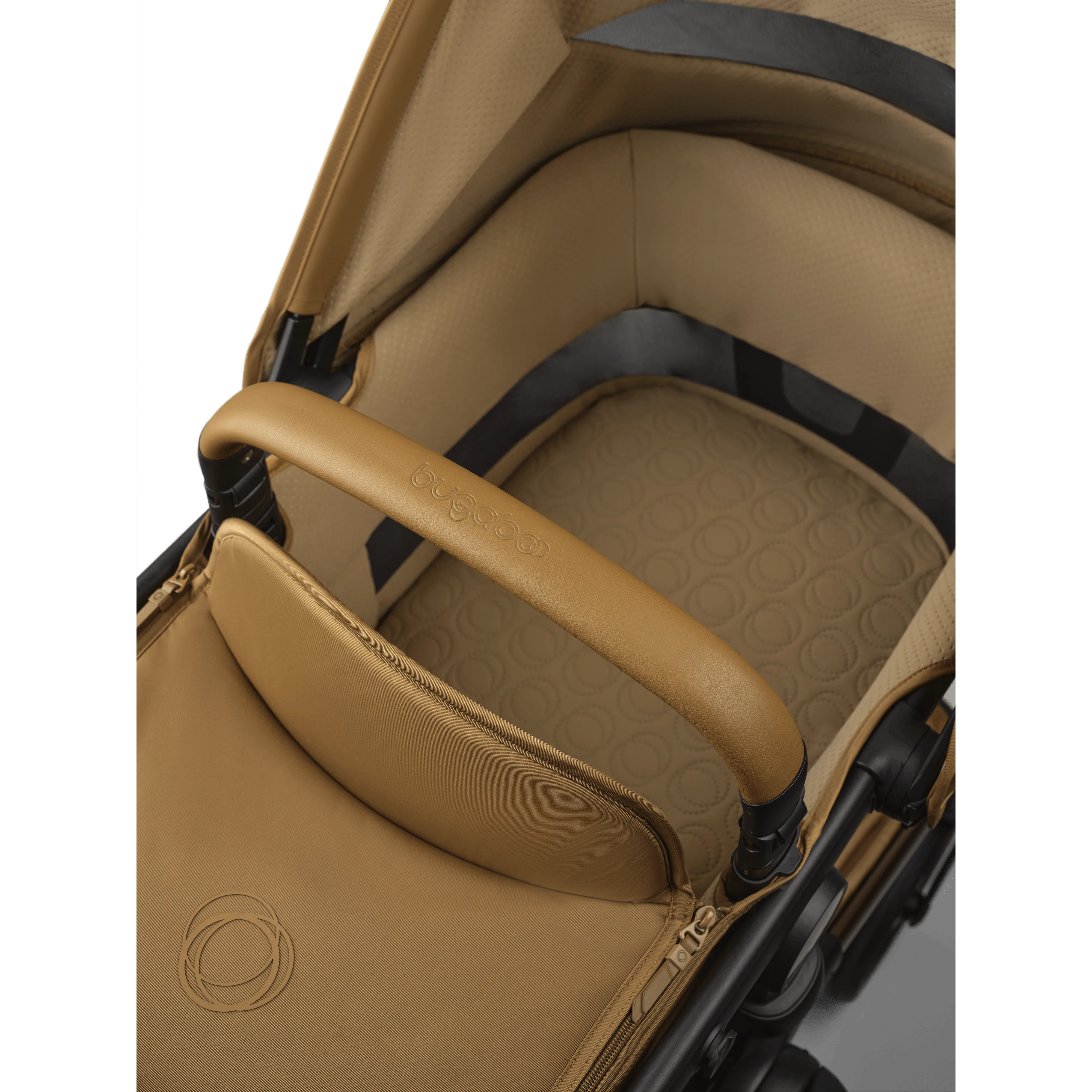 Bugaboo Fox 5 Cabriofix i-Size Travel System, Noir Limited Edition - Amber Glow
