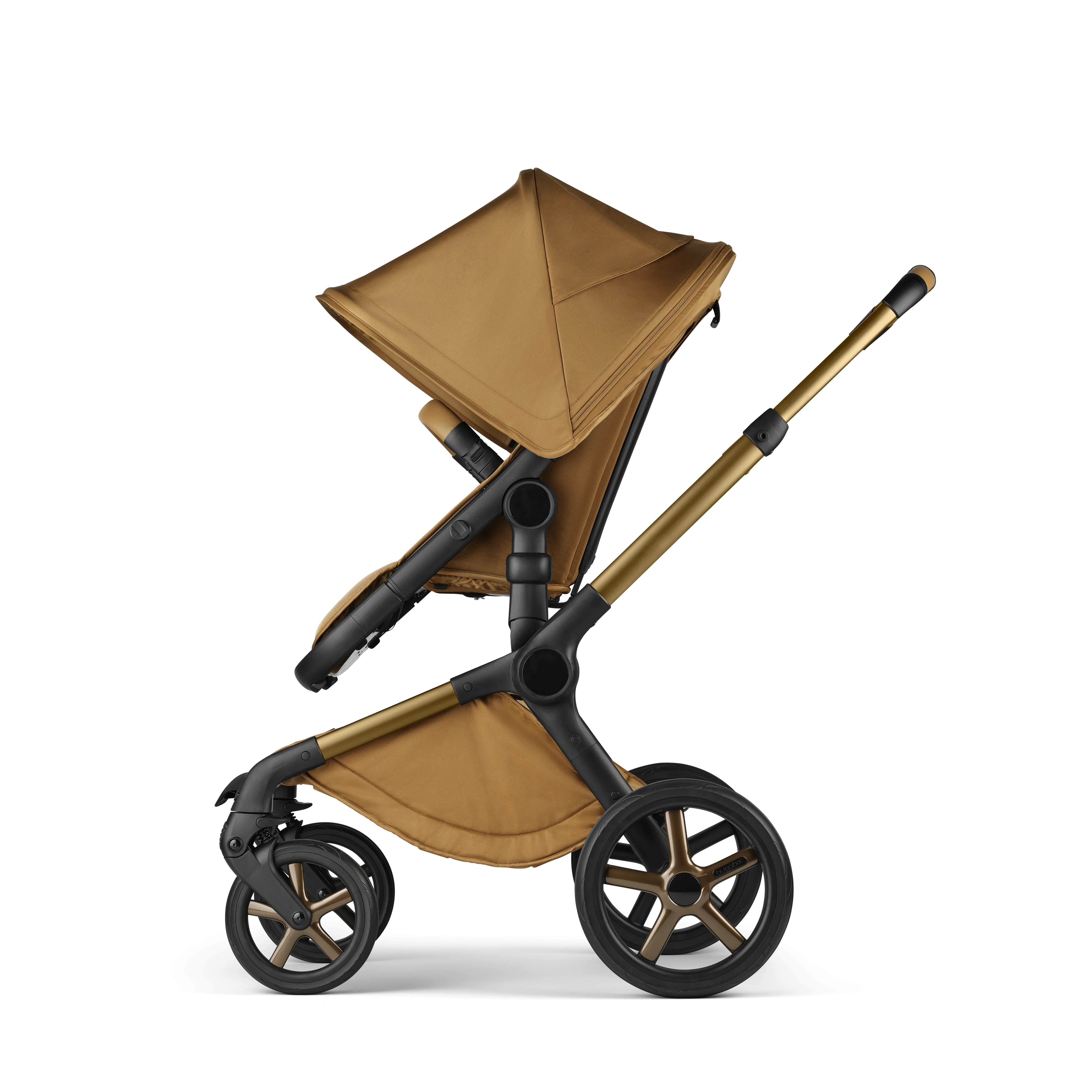 Bugaboo Fox 5 with Footmuff, Noir Limited Edition - Amber Glow