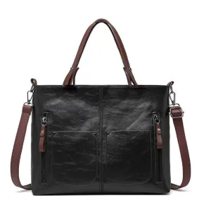 （Buy 2 free shipping）Vintage Leather Shoulder Bag for Ladies