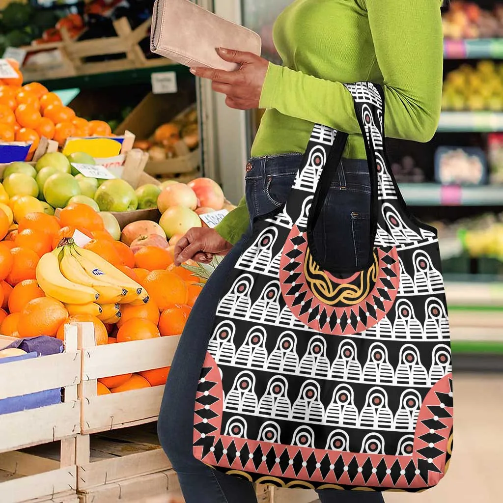 Cameroon Grocery Bag Toghu Traditional Pattern LT15