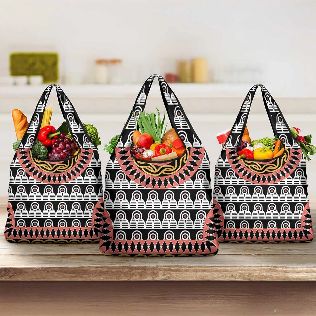 Cameroon Grocery Bag Toghu Traditional Pattern LT15