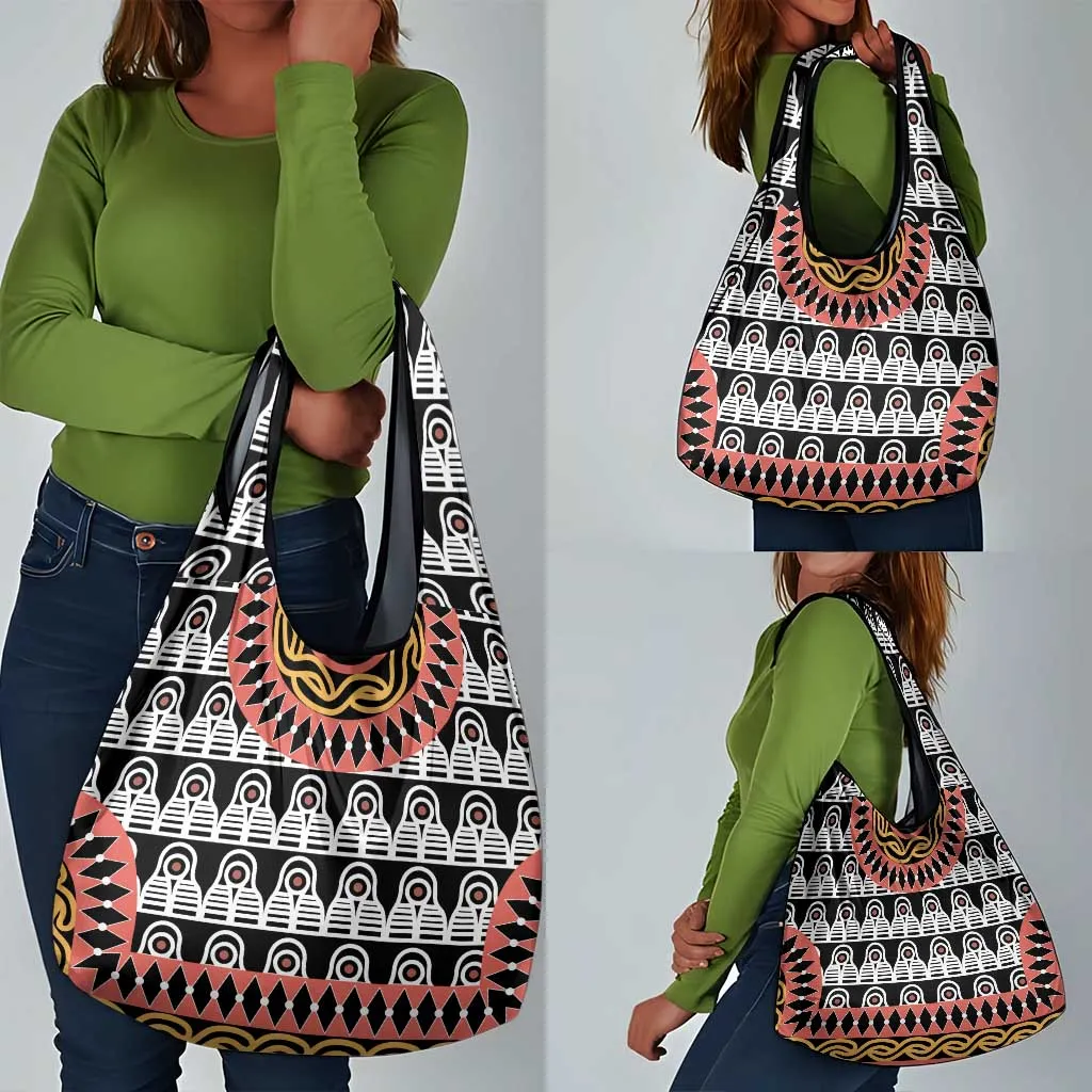 Cameroon Grocery Bag Toghu Traditional Pattern LT15