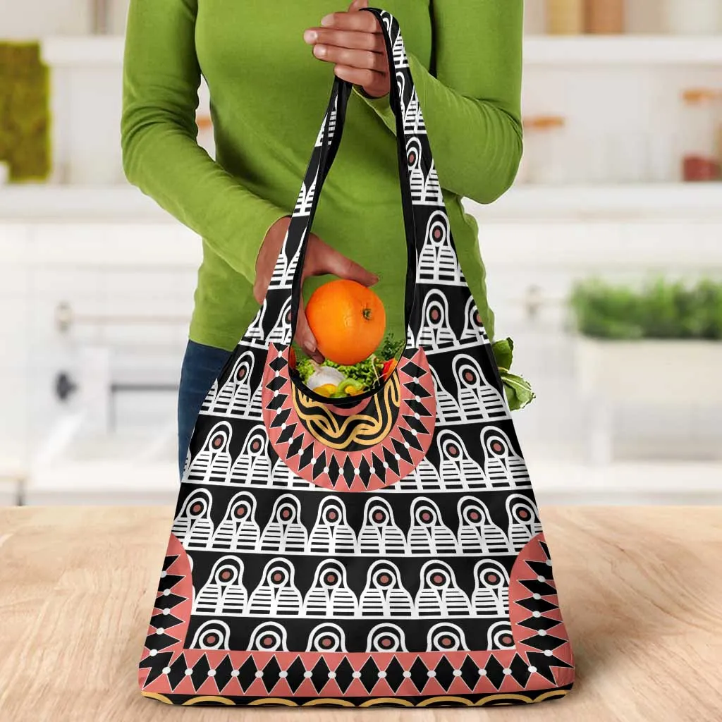 Cameroon Grocery Bag Toghu Traditional Pattern LT15