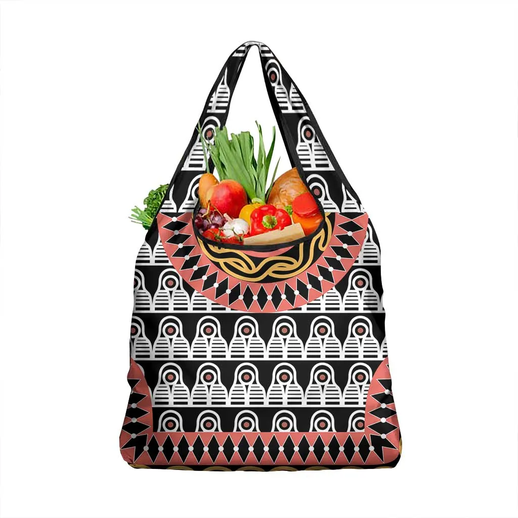 Cameroon Grocery Bag Toghu Traditional Pattern LT15