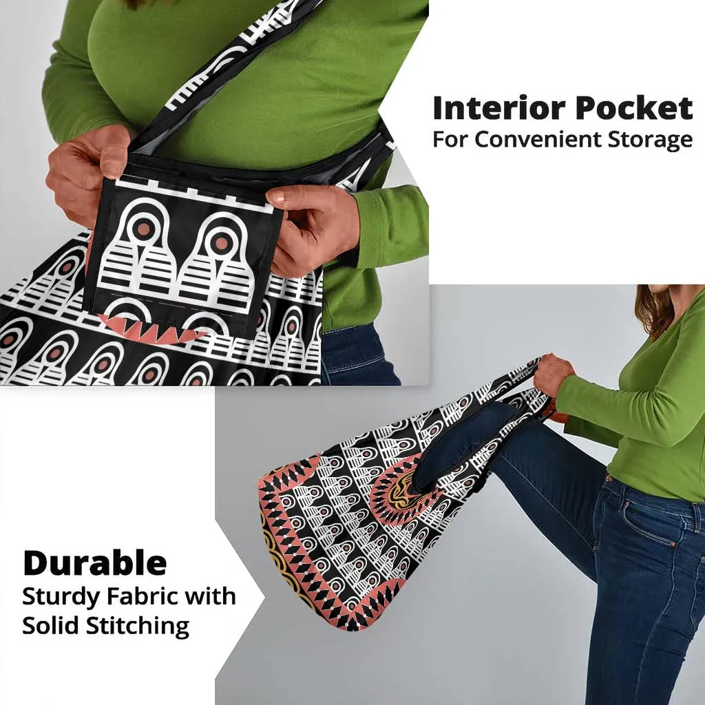 Cameroon Grocery Bag Toghu Traditional Pattern LT15