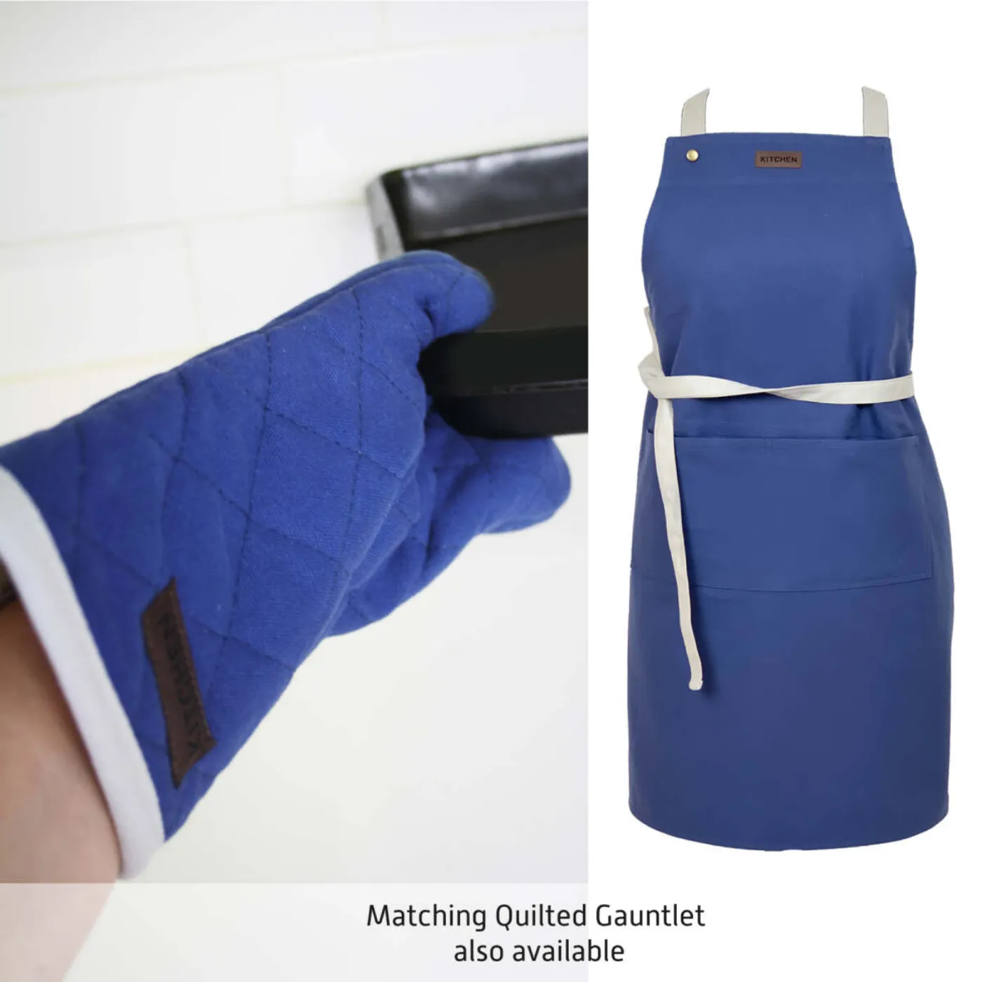 Canvas Gauntlet Royal Blue