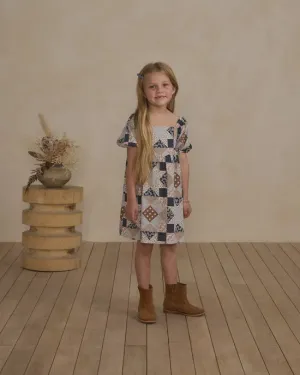 Cassidy Dress-Patchwork