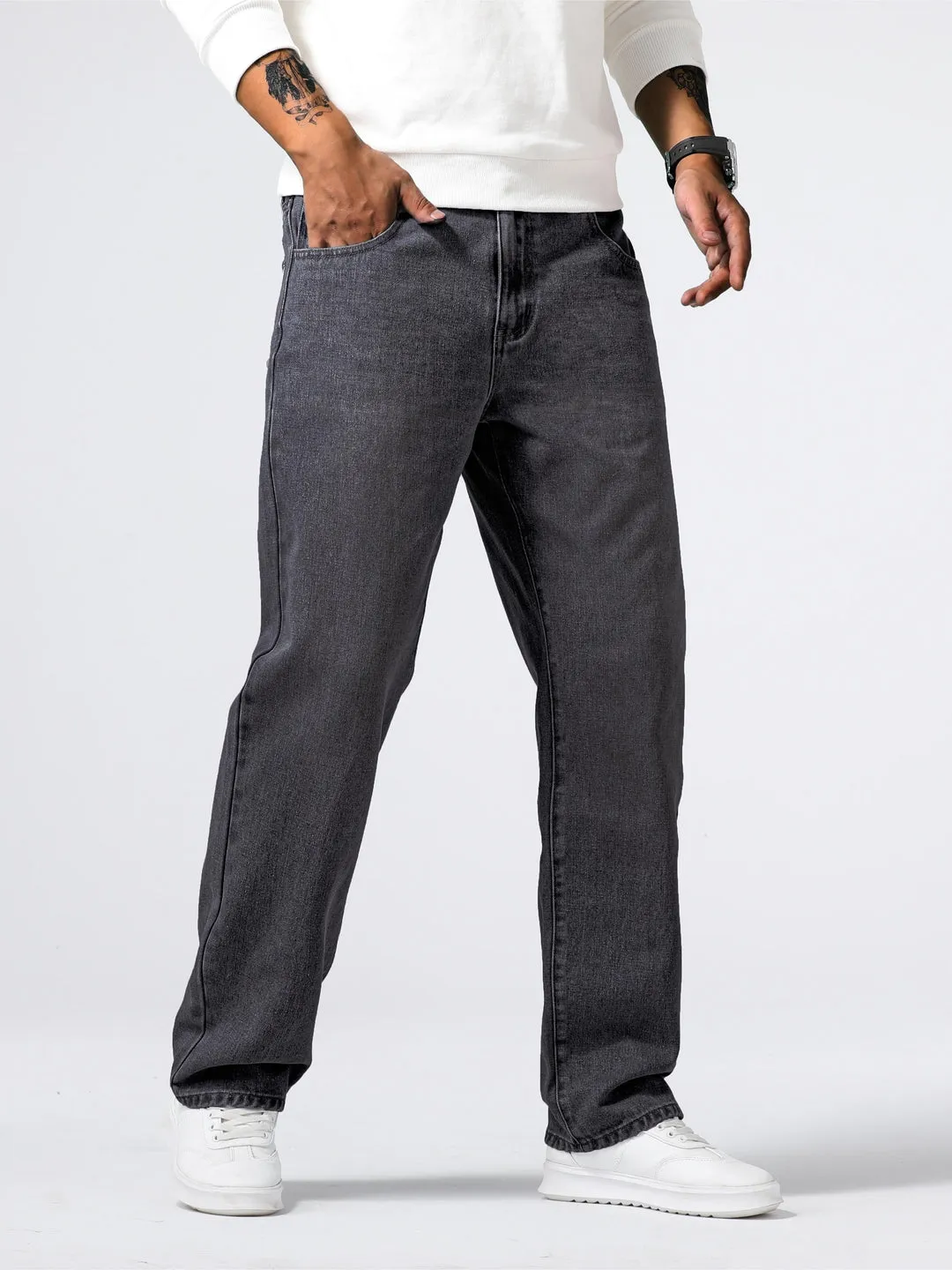 Casual Street Style Herrenjeans – Mailand