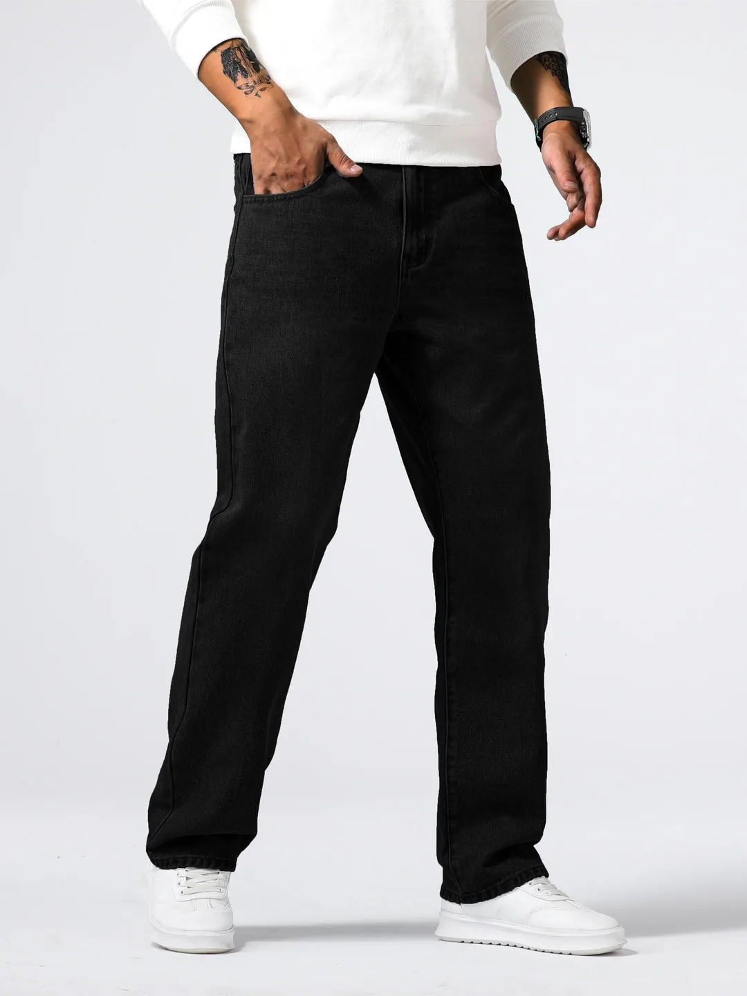 Casual Street Style Herrenjeans – Mailand