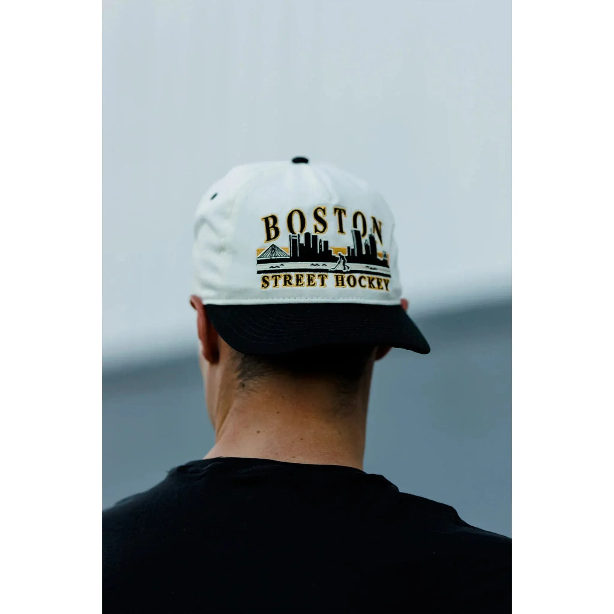 Celly Hockey Boston Street Hockey Snapback Hat - Cream