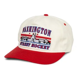 Celly Hockey Washington Street Hockey Snapback Hat - Cream