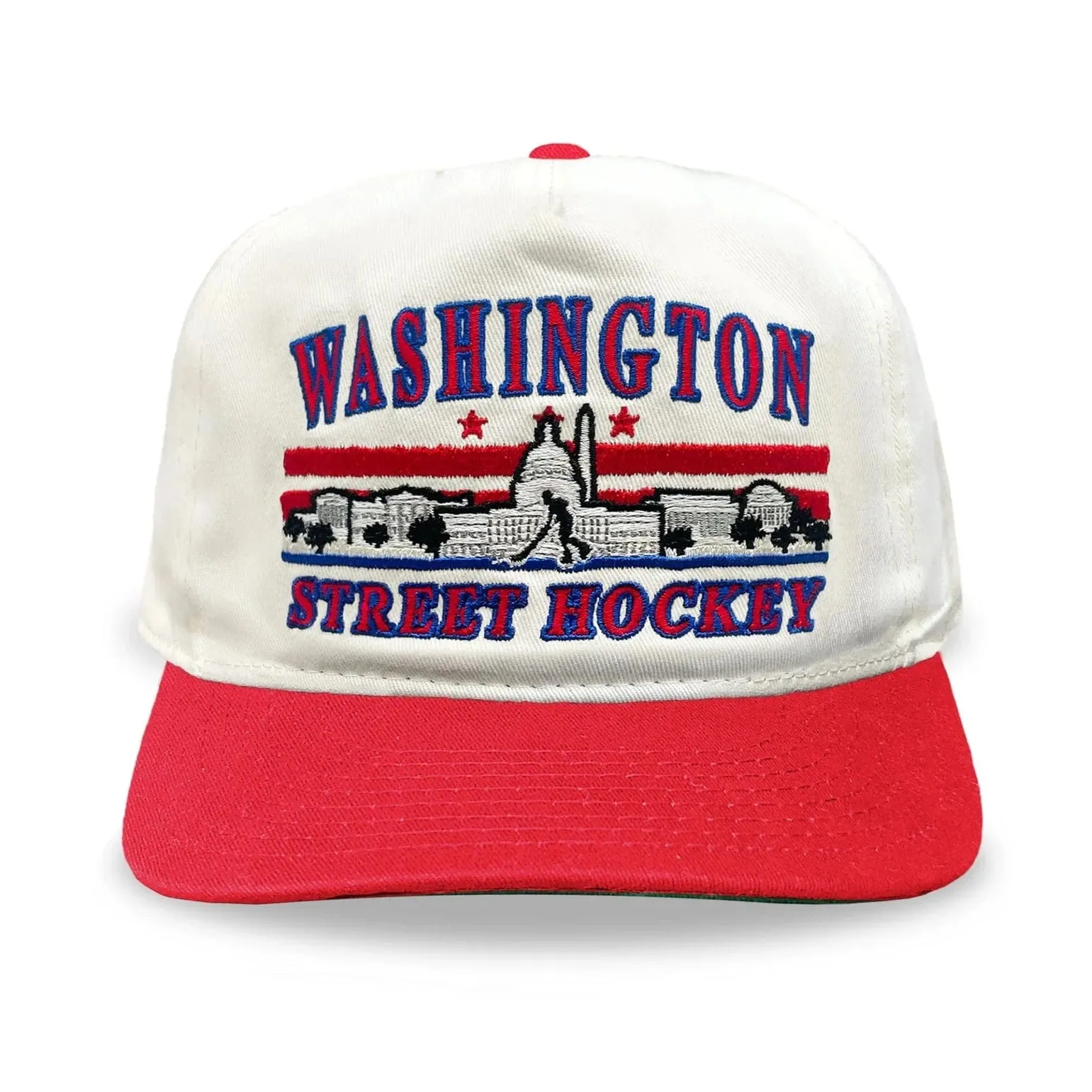 Celly Hockey Washington Street Hockey Snapback Hat - Cream