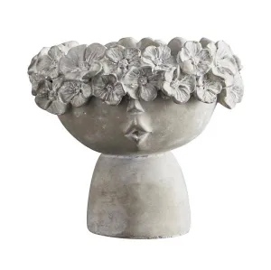 Cement Head Pot