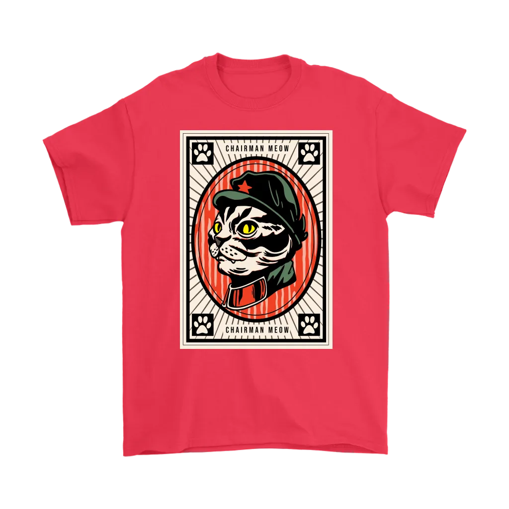 Chairman Meow T-shirt, Gift for Cat Lover, Funny Cat T-shirt, Funny Cat Shirt