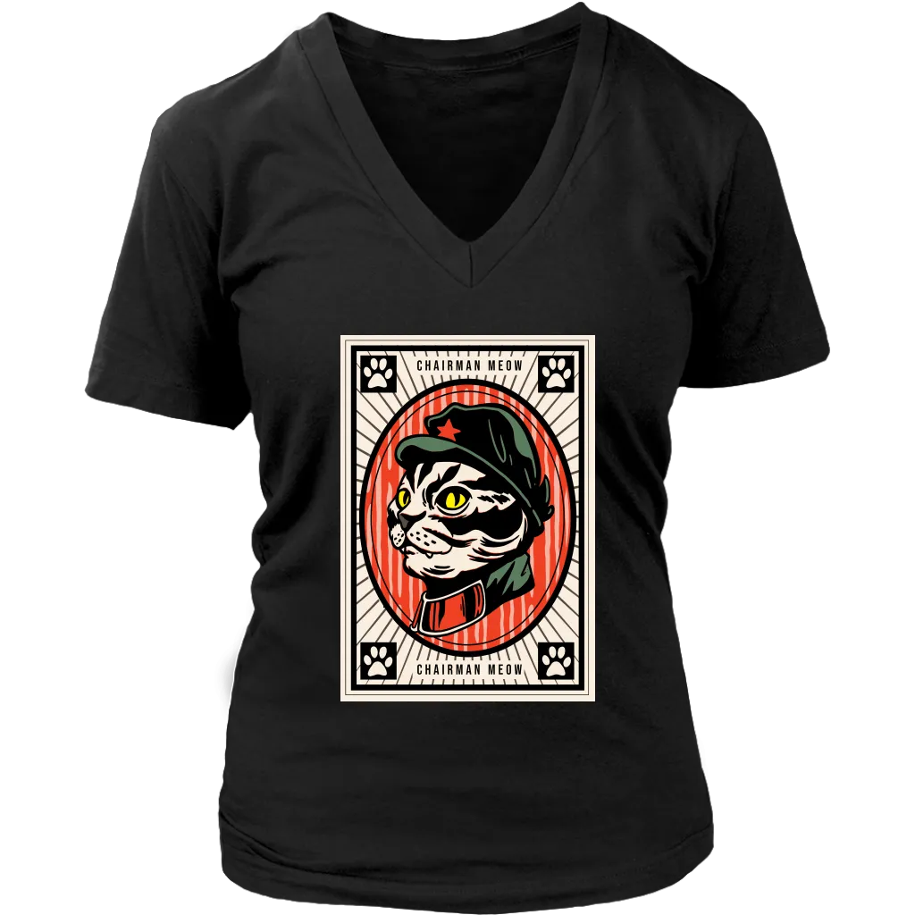 Chairman Meow T-shirt, Gift for Cat Lover, Funny Cat T-shirt, Funny Cat Shirt