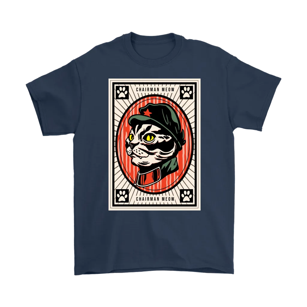 Chairman Meow T-shirt, Gift for Cat Lover, Funny Cat T-shirt, Funny Cat Shirt