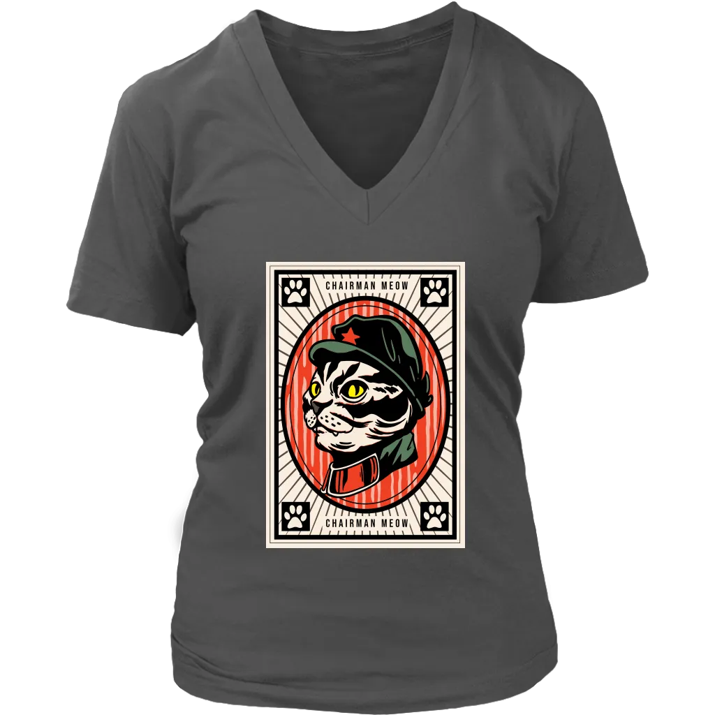Chairman Meow T-shirt, Gift for Cat Lover, Funny Cat T-shirt, Funny Cat Shirt
