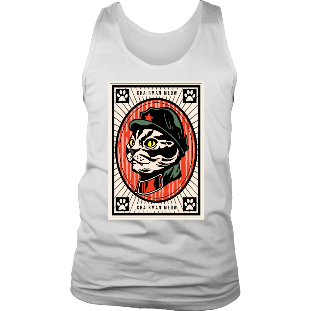 Chairman Meow T-shirt, Gift for Cat Lover, Funny Cat T-shirt, Funny Cat Shirt