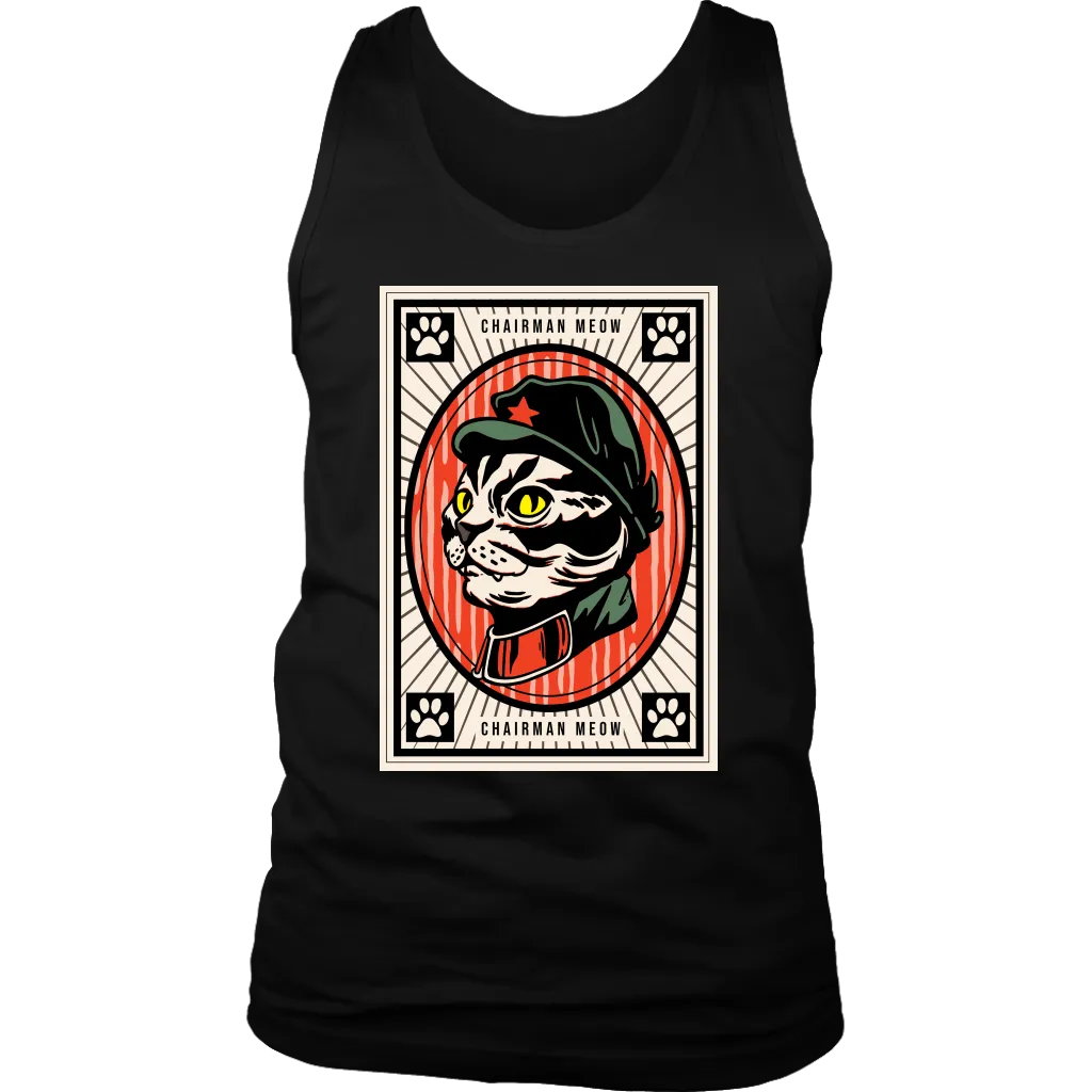 Chairman Meow T-shirt, Gift for Cat Lover, Funny Cat T-shirt, Funny Cat Shirt