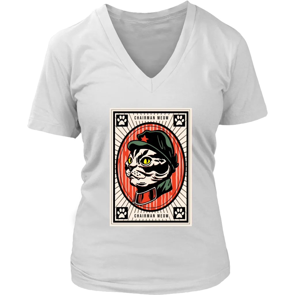 Chairman Meow T-shirt, Gift for Cat Lover, Funny Cat T-shirt, Funny Cat Shirt